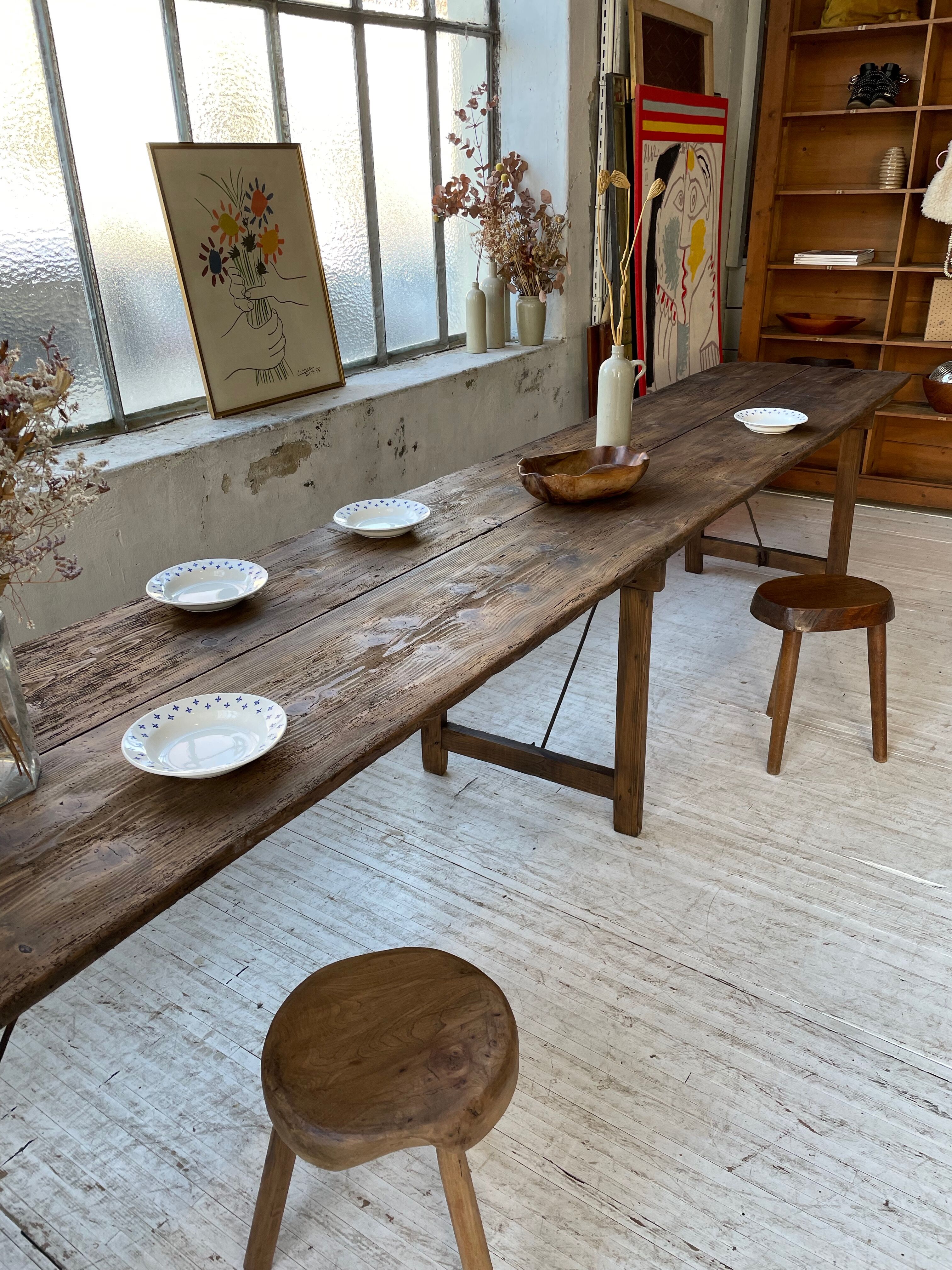 Guinguette table XXL 4m folding