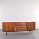 Mid-Century Teak Trio Sideboard by Nils Jonsson for Hugo Troeds, 1960s.