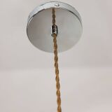 Space-age White Pendant by Luigi Massoni for Guzzini, 1960s