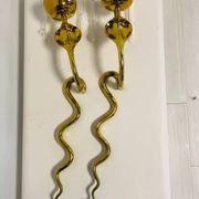 Paire d'appliques en bronze doré
