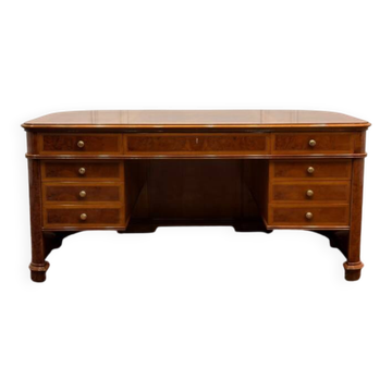 Antique classic Italian desk with back panel
