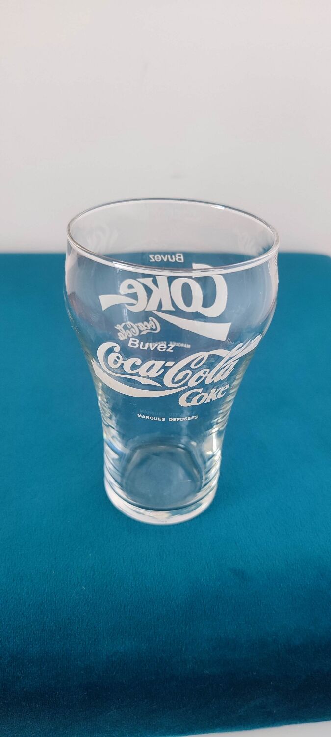 Old coca cola glass