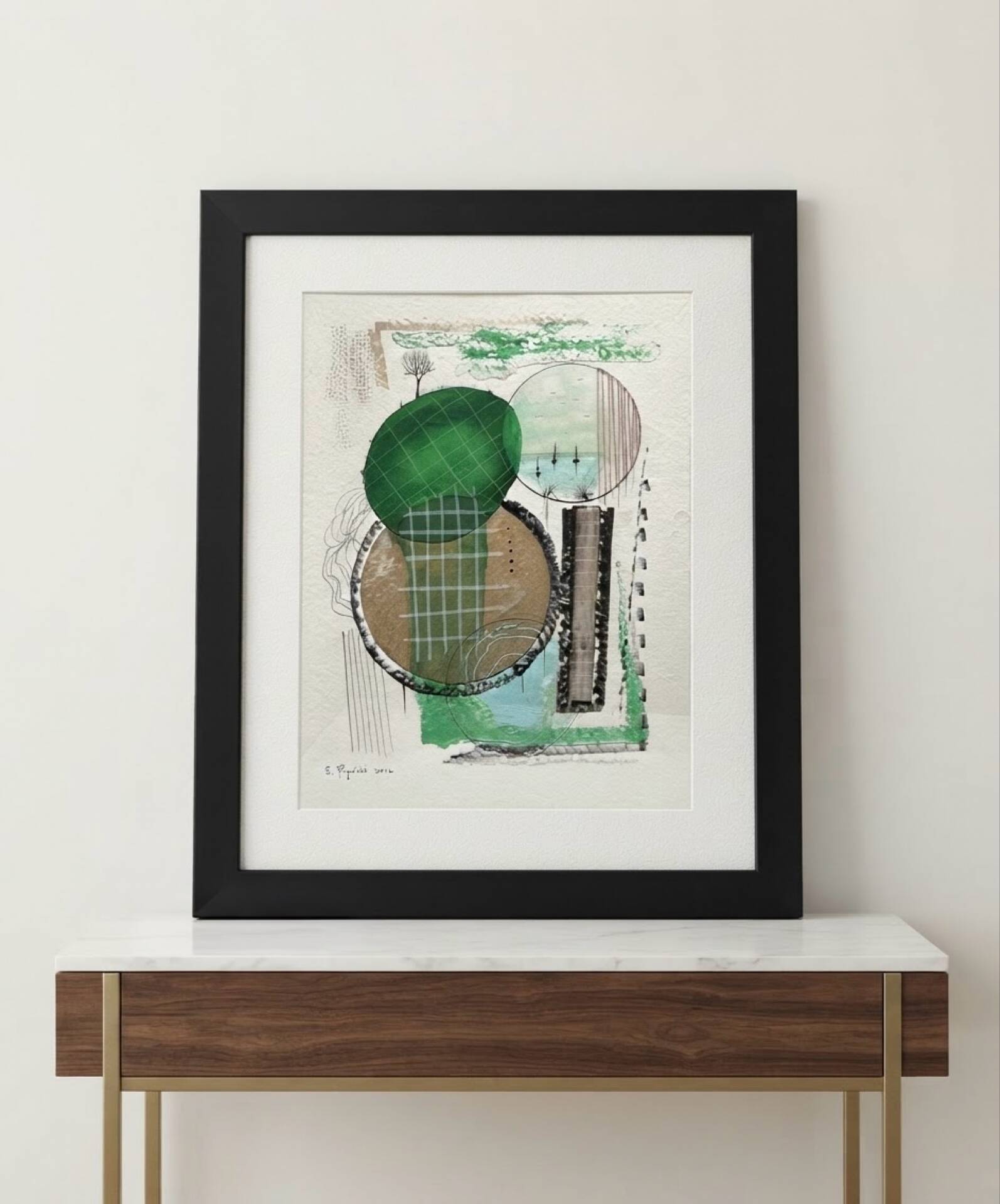 Contemporary Art Table - Bertrand Mugabure