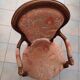 Chaise accoudoir Louis Philippe