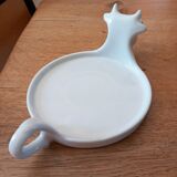 Porcelain cow head dish, for camembert