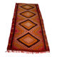 Vintage turkish kilim rug , 95 x 46 cm