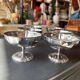 Lot 6 coupes à glace inox vintage