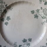 Round iron plate Gien - Art Nouveau