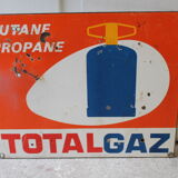 Plaque émaillée Totalgaz