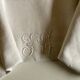19th country pillowcase in raw linen canvas