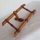 coat rack / towel rack in wood