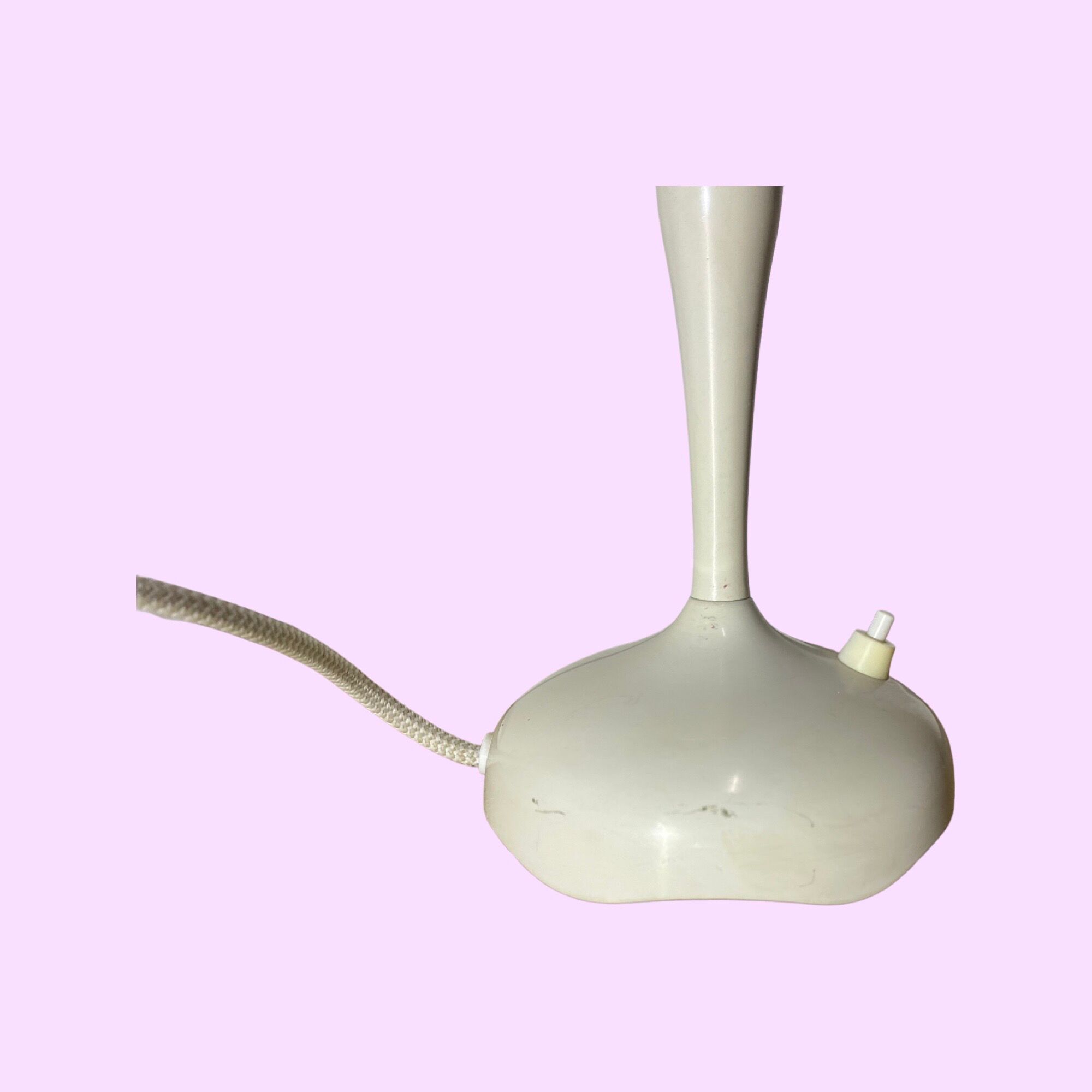 Vintage ikea lamp from sweden | white retro ikea lamp from the mid-century | vintage scandinavian