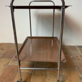 Folding rolling table