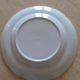 Decorative plate in moustiers earthenware