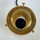 Pair of vintage opaline pendants 13 cm