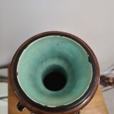 Majolica-style vase