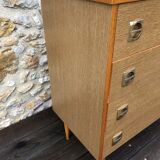Vintage dresesr 4 drawers 60/70