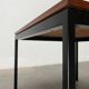Table d'appoint canapé minimaliste en teck du milieu du siècle par Florence Knoll pour Knoll International, années 1950
