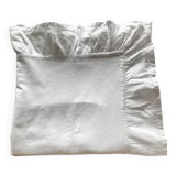 White duvet cover