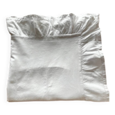 White duvet cover