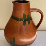 West German ceramic pitcher vase from the 1960s