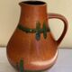 West German ceramic pitcher vase from the 1960s