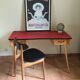 Vintage compass feet desk