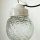 Vintage White Porcelain Pendant Light, 1970s