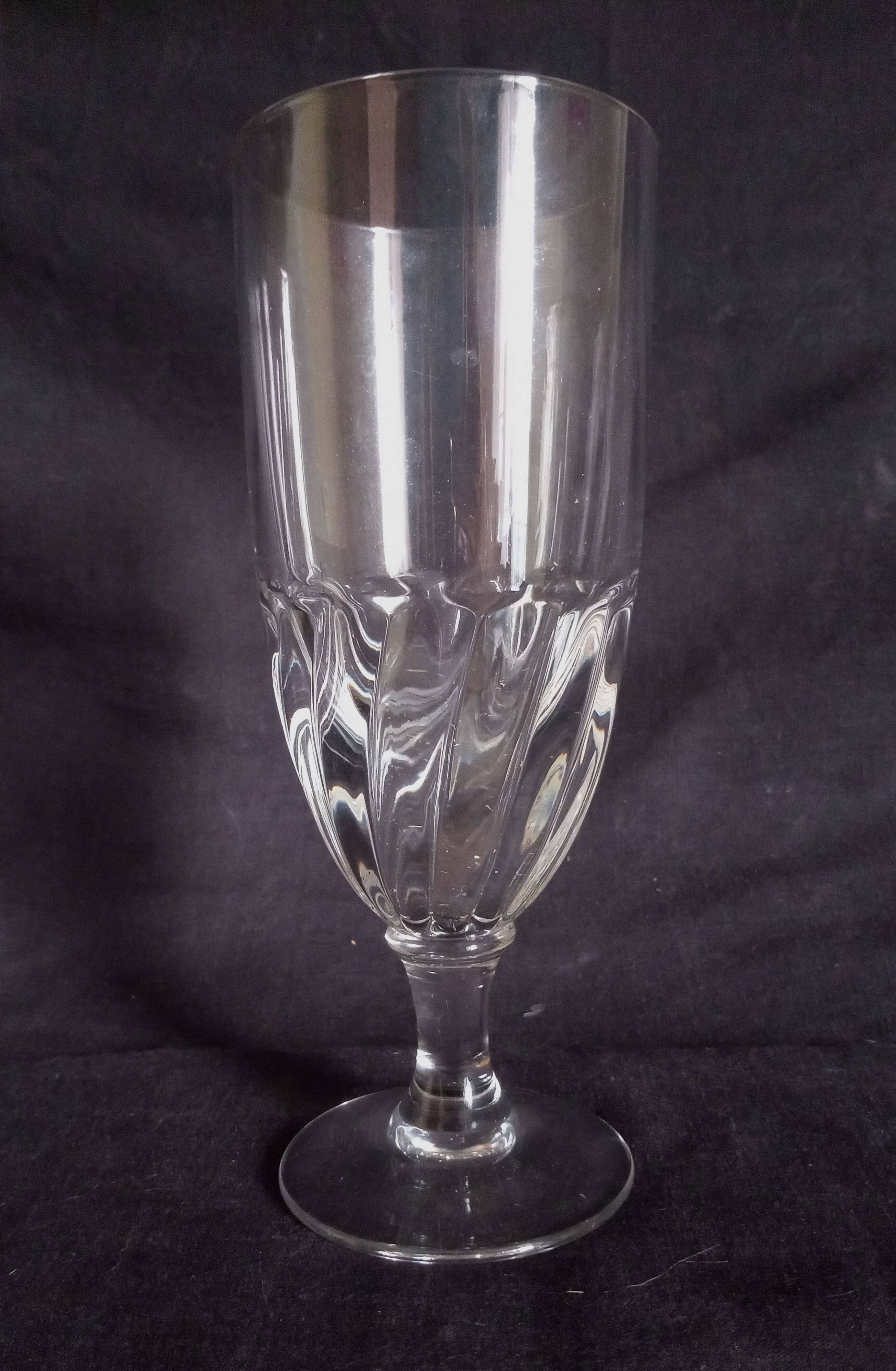 Set of 6 large absinthe glasses, h - 18 cm.