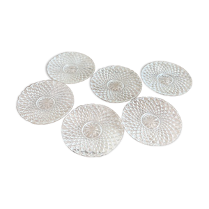 Série de 6 assiettes