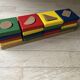 Vintage wood construction game