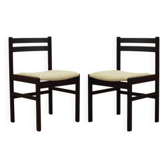 Set of two rosewood chairs, Danish design, 1970s, production: Denmark