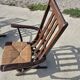 Set 4 vintage Triconfort France adjustible 1960s deckchair