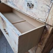 Antique patinated chest of drawers