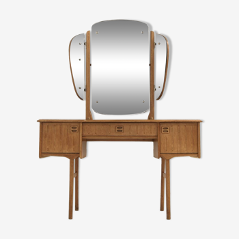 Scandinavian oak dressing table, Sweden, 1960