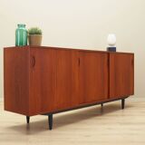 Buffet en teck, design danois, années 1970, production : Danemark