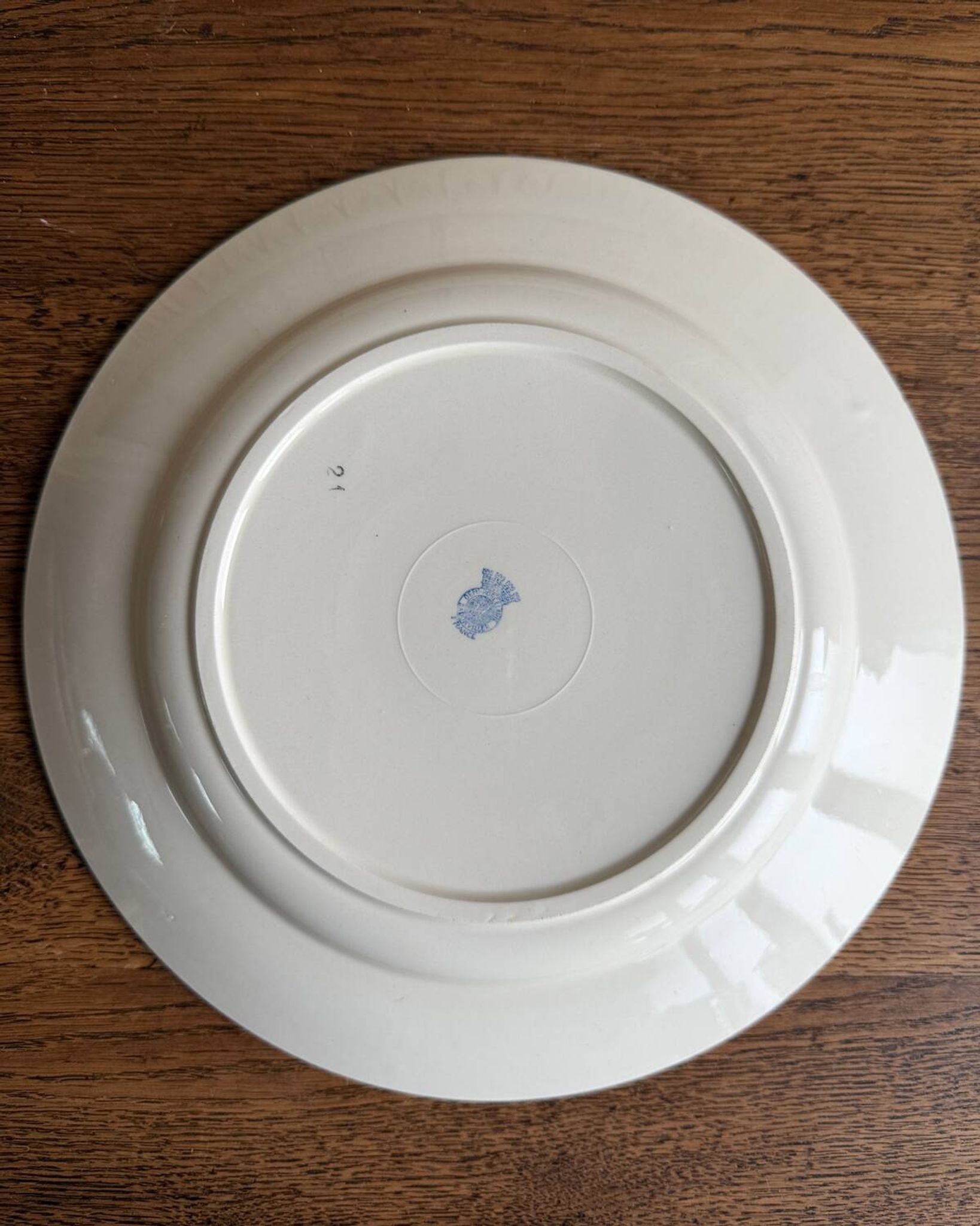 Badonviller round dish