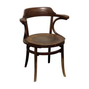 fauteuil en bois courbé