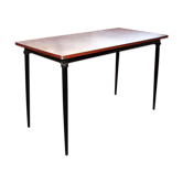 Console pieds noirs fins