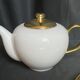 Tableware coffee and tea service 5 pieces Geneviève Lethu 20th century