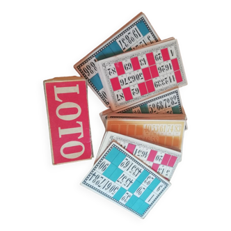 Jeu de loto ancien