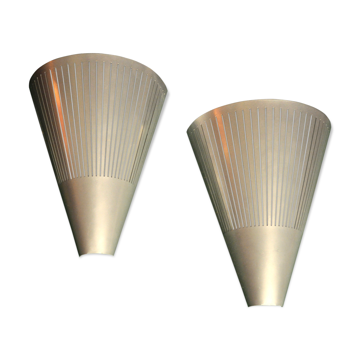 Pair of wall lamps, Sweden 1970