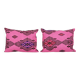 Set of 2 vintage kilim cushion covers 41x61 cm