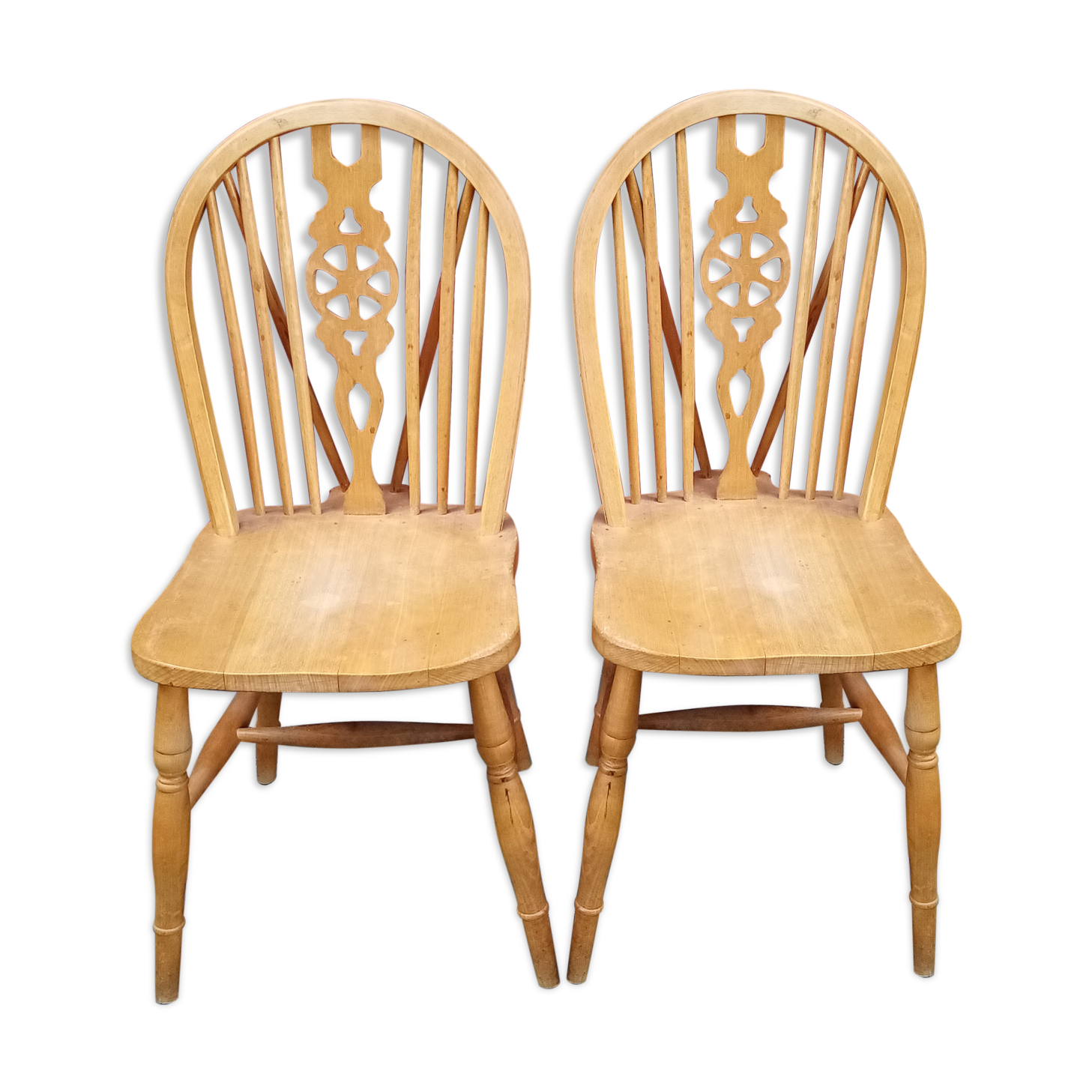 Pair of Windsor chairs