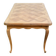 Large Louis XV dining table stripped in solid cherry wood 1970 270cm