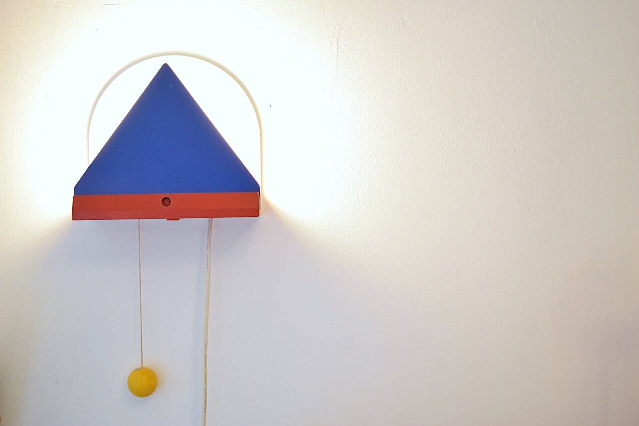 IKEA wall lamp in the style of Ettore SOTTSASS