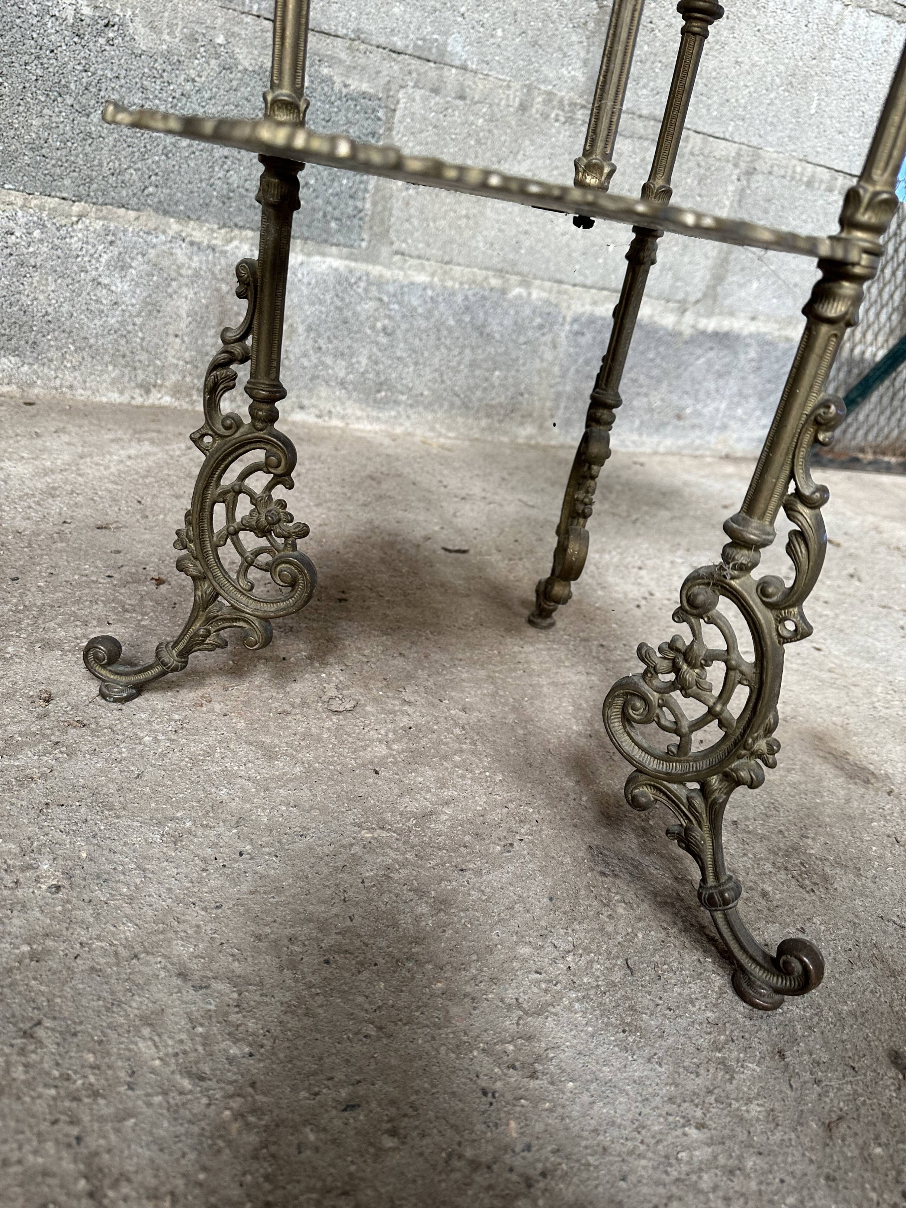 Vintage brass harness