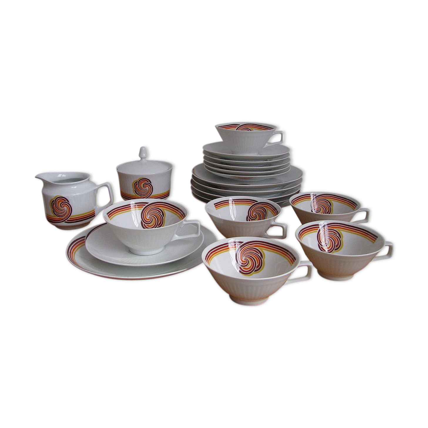 Coffee service from Bareuther Waldsassen Bavaria, 1970s