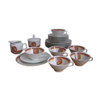 Coffee service from Bareuther Waldsassen Bavaria, 1970s