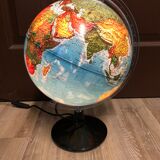 Globe lumineux des années 70 80 marque Tecnodidattica modèle p25dl